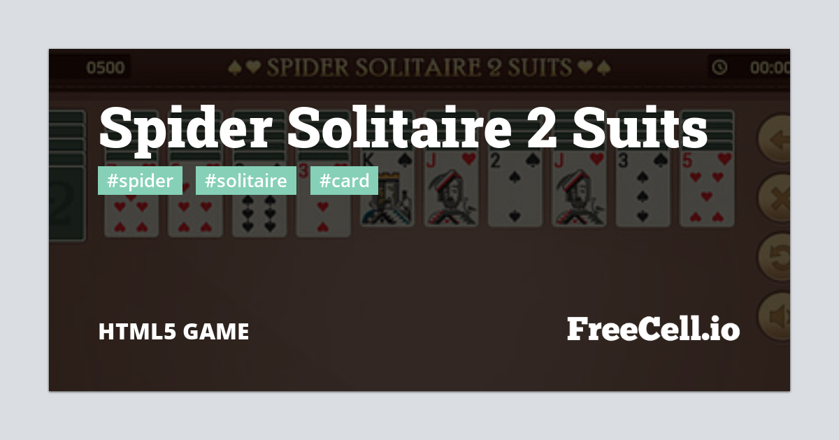 Spider solitaire games